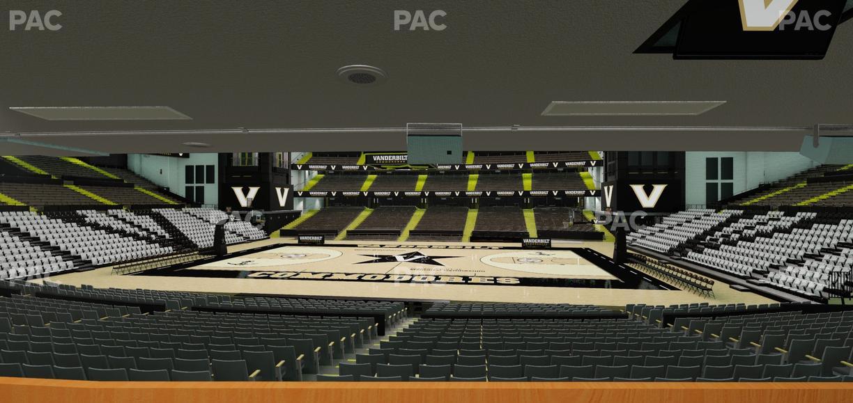 Memorial Gym - Section Suite 4 Seat View