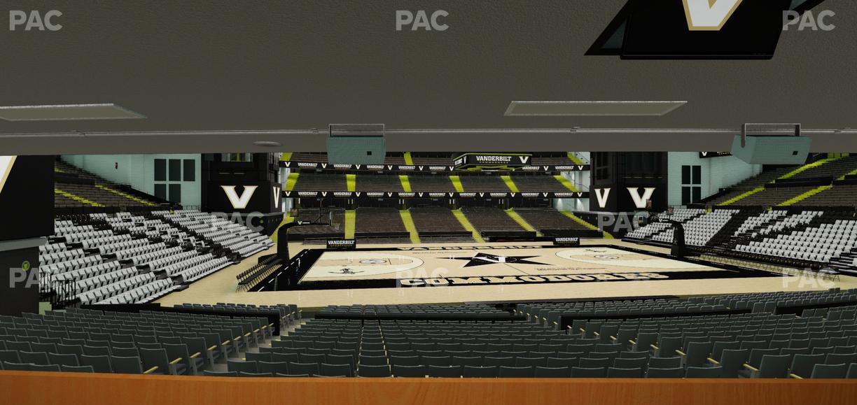 Memorial Gym - Section Suite 7 Seat View