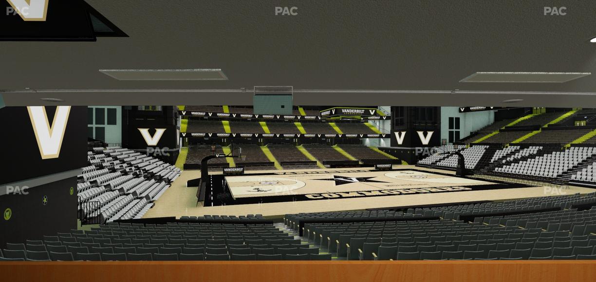 Memorial Gym - Section Suite 8 Seat View