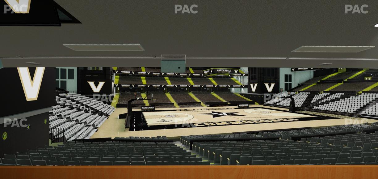 Memorial Gym - Section Suite 8 Seat View
