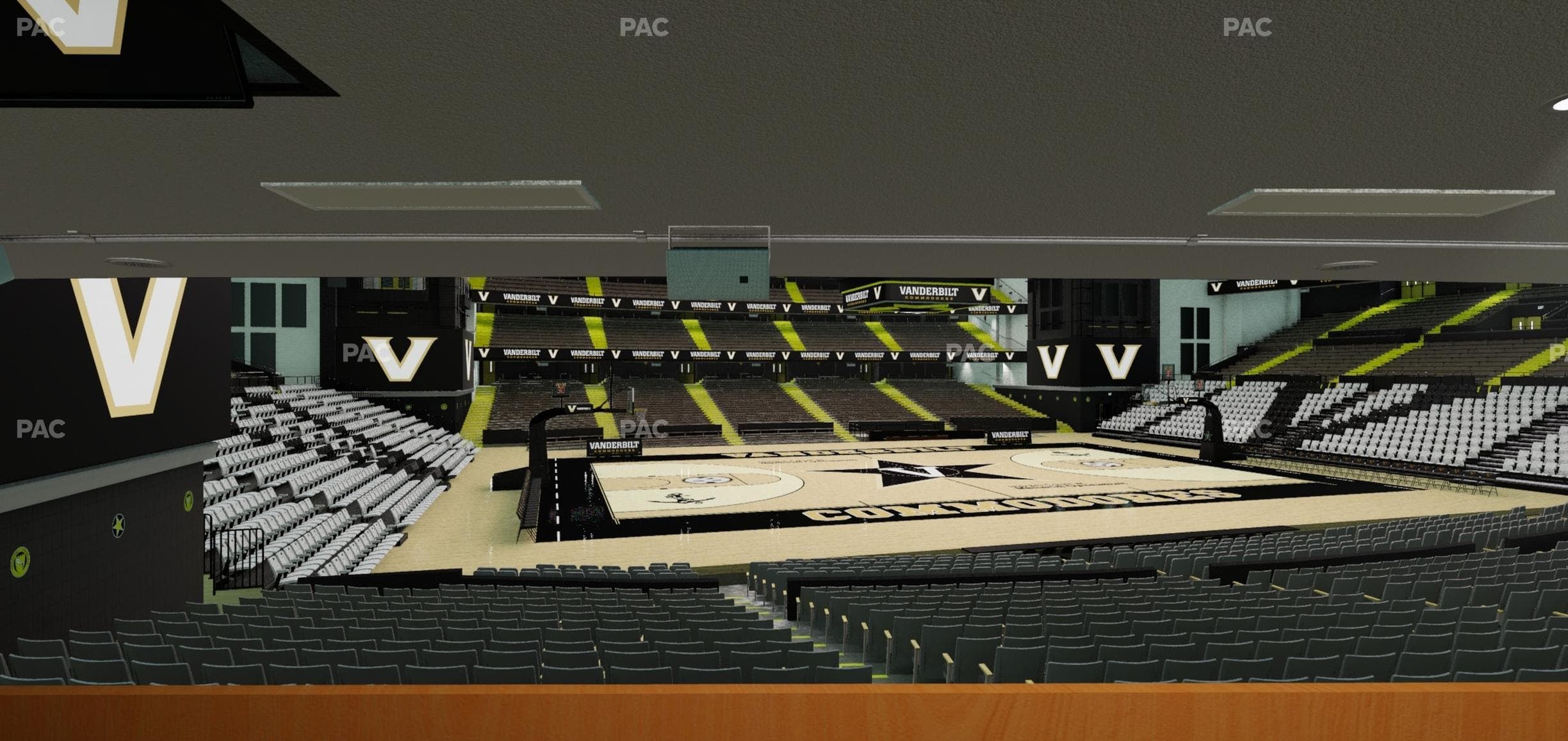 Memorial Gym - Section Suite 8 Seat View