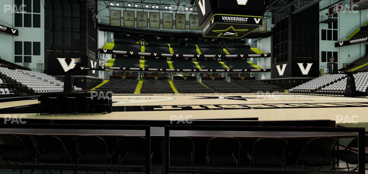 Memorial Gym - Section Wcj Seat View