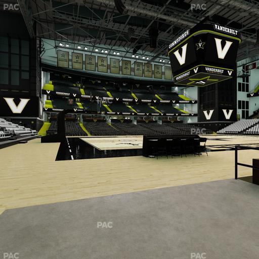 Memorial Gym - Section Wck Seat View