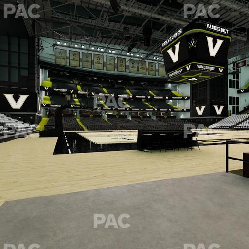 Memorial Gym - Section Wck Seat View