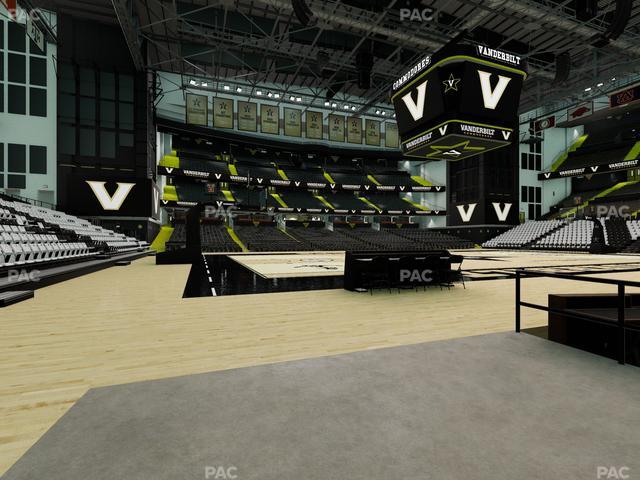 Memorial Gym - Section Wck Seat View