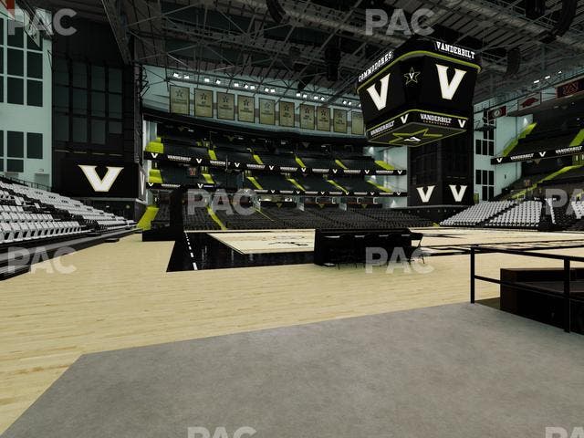 Memorial Gym - Section Wck Seat View