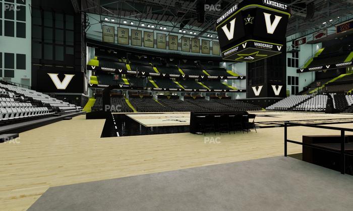 Memorial Gym - Section Wck Seat View