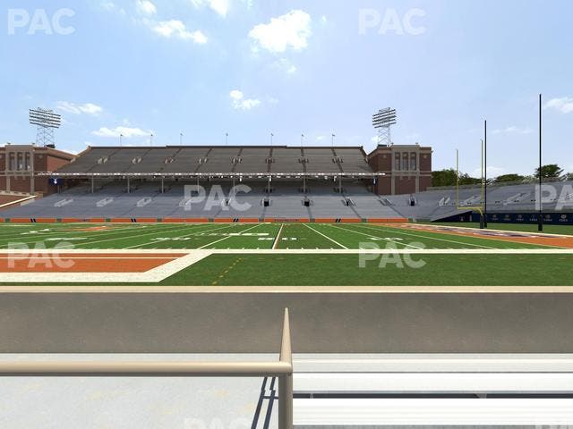 Memorial Stadium - IL - Section 125 Seat View