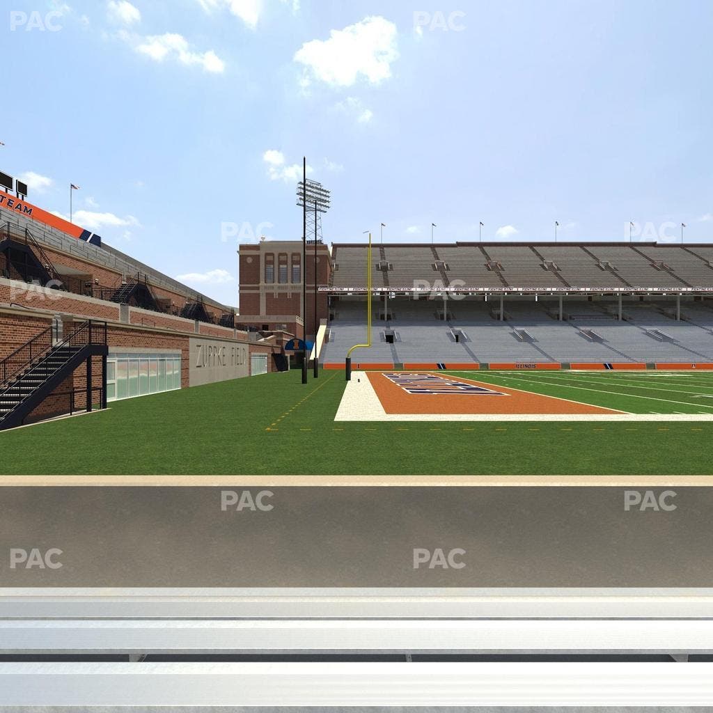 Memorial Stadium - IL - Section 131 Seat View