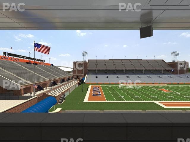 Memorial Stadium - IL - Section Colonnades Club 313 Seat View