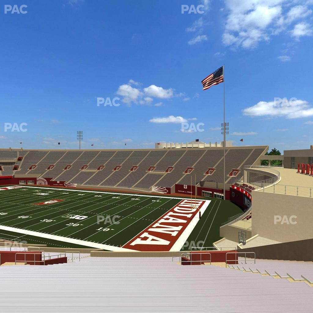Memorial Stadium - Indiana - Section 1 Seat View