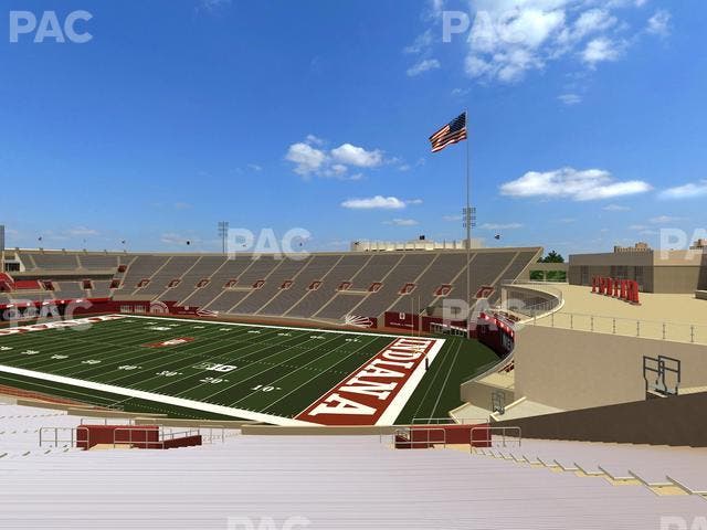 Memorial Stadium - Indiana - Section 1 Seat View