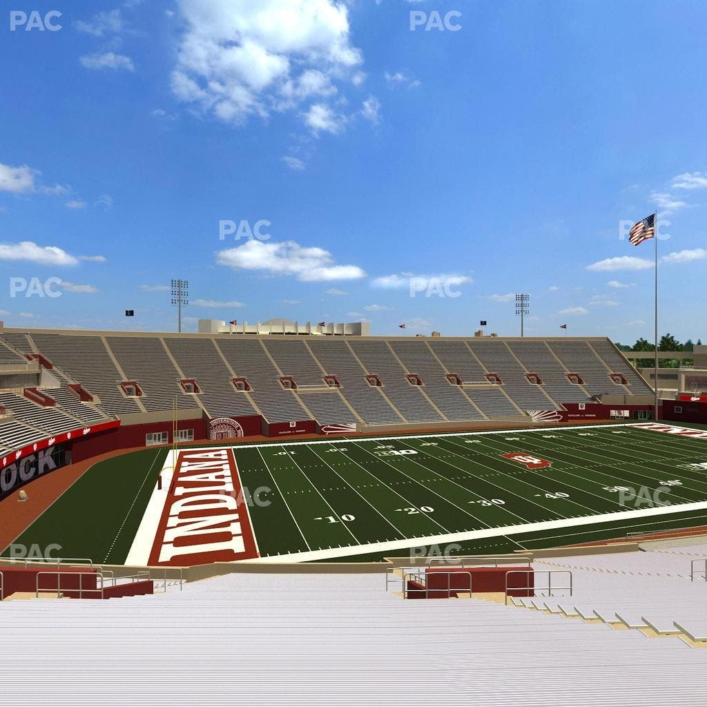Memorial Stadium - Indiana - Section 10 Seat View