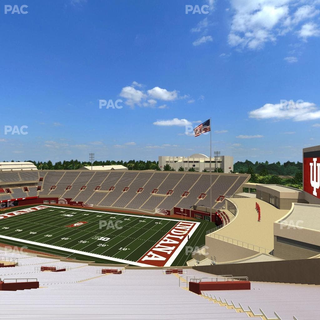 Memorial Stadium - Indiana - Section 101 Seat View
