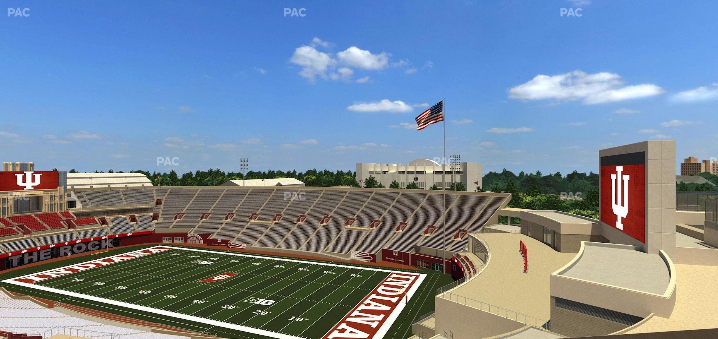 Memorial Stadium - Indiana - Section 101 Seat View