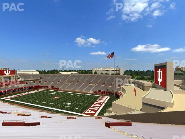 Memorial Stadium - Indiana - Section 101 Seat View