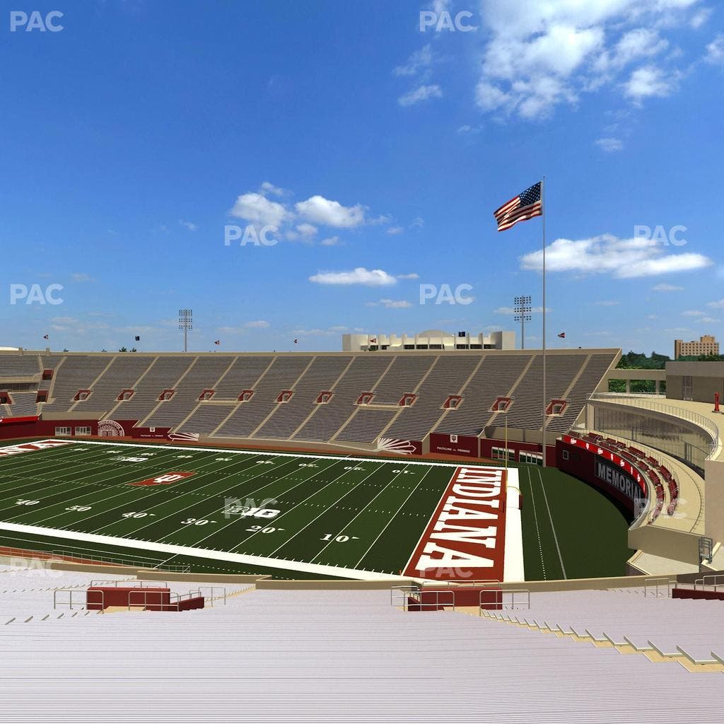 Memorial Stadium - Indiana - Section 102 Seat View