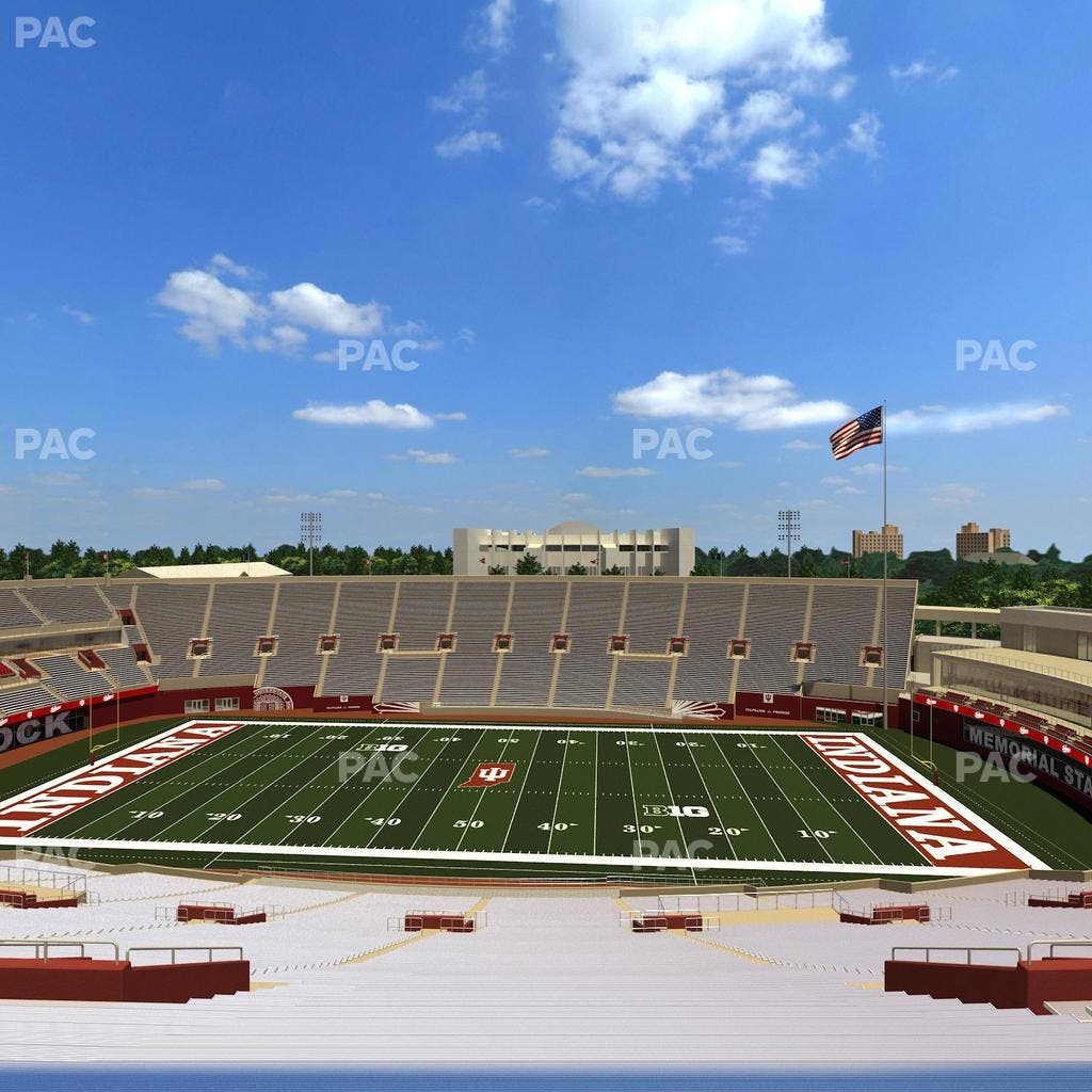 Memorial Stadium - Indiana - Section 105 Seat View