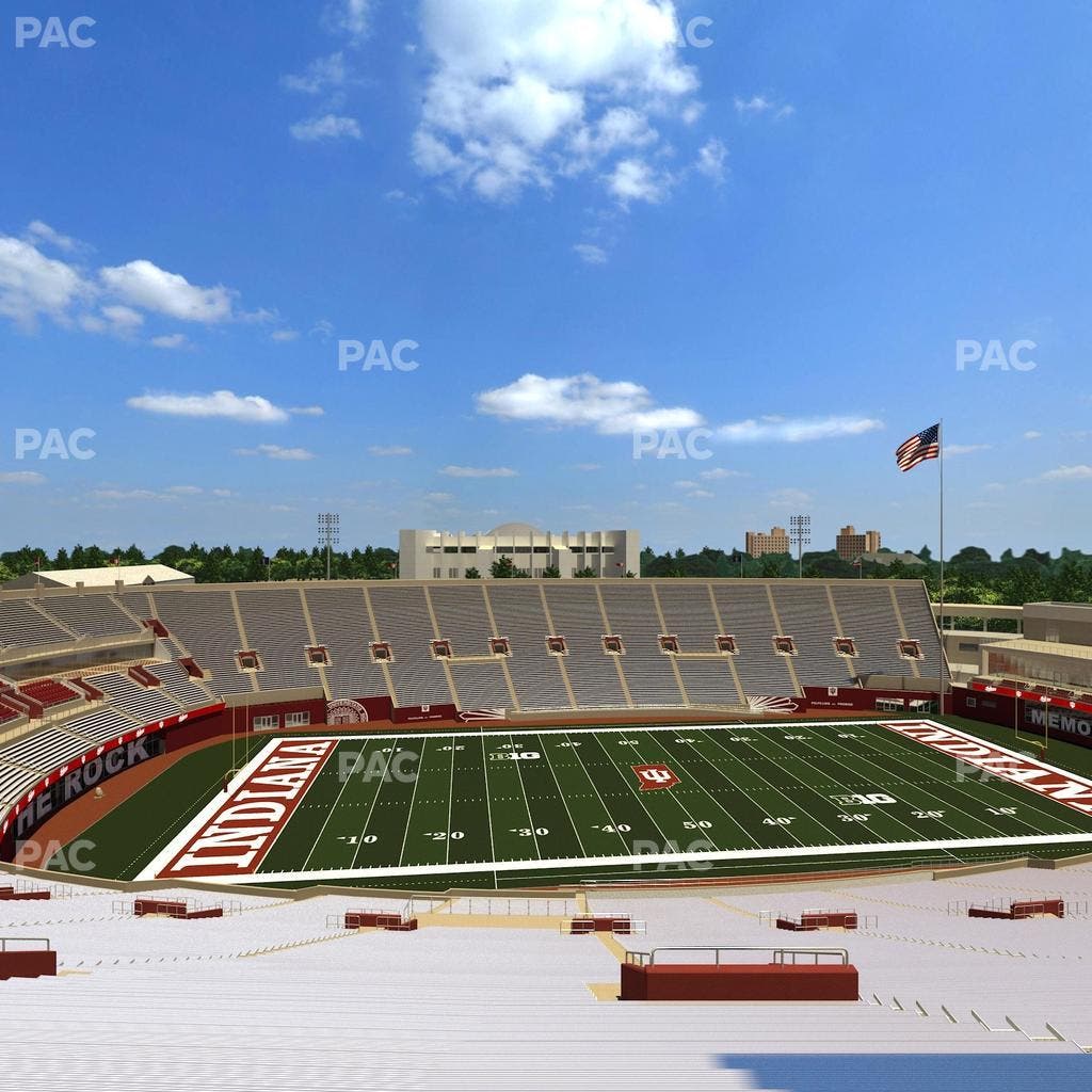 Memorial Stadium - Indiana - Section 108 Seat View