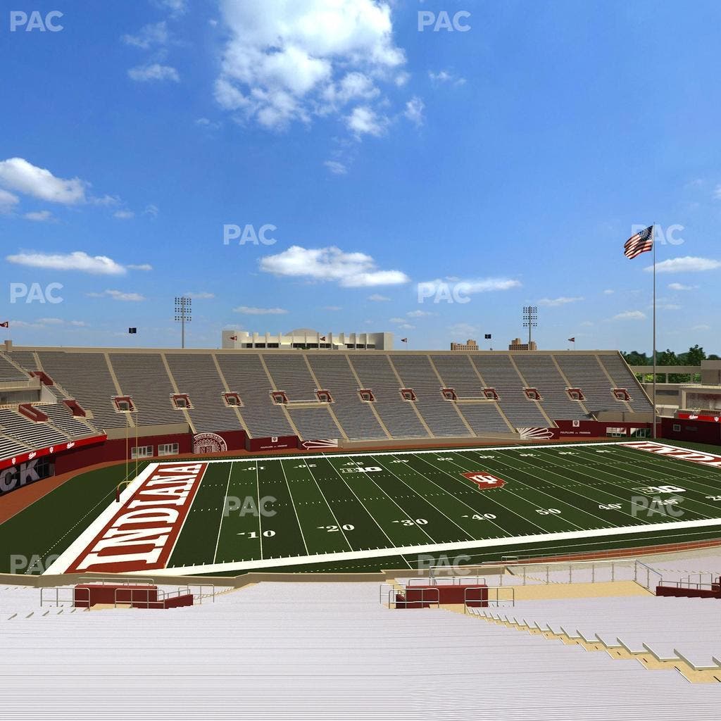 Memorial Stadium - Indiana - Section 109 Seat View