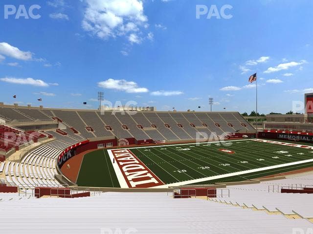 Memorial Stadium - Indiana - Section 11 Seat View