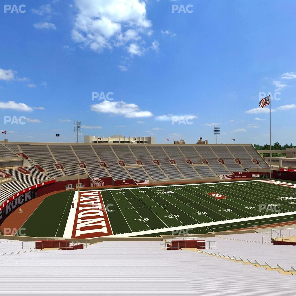 Memorial Stadium - Indiana - Section 110 Seat View