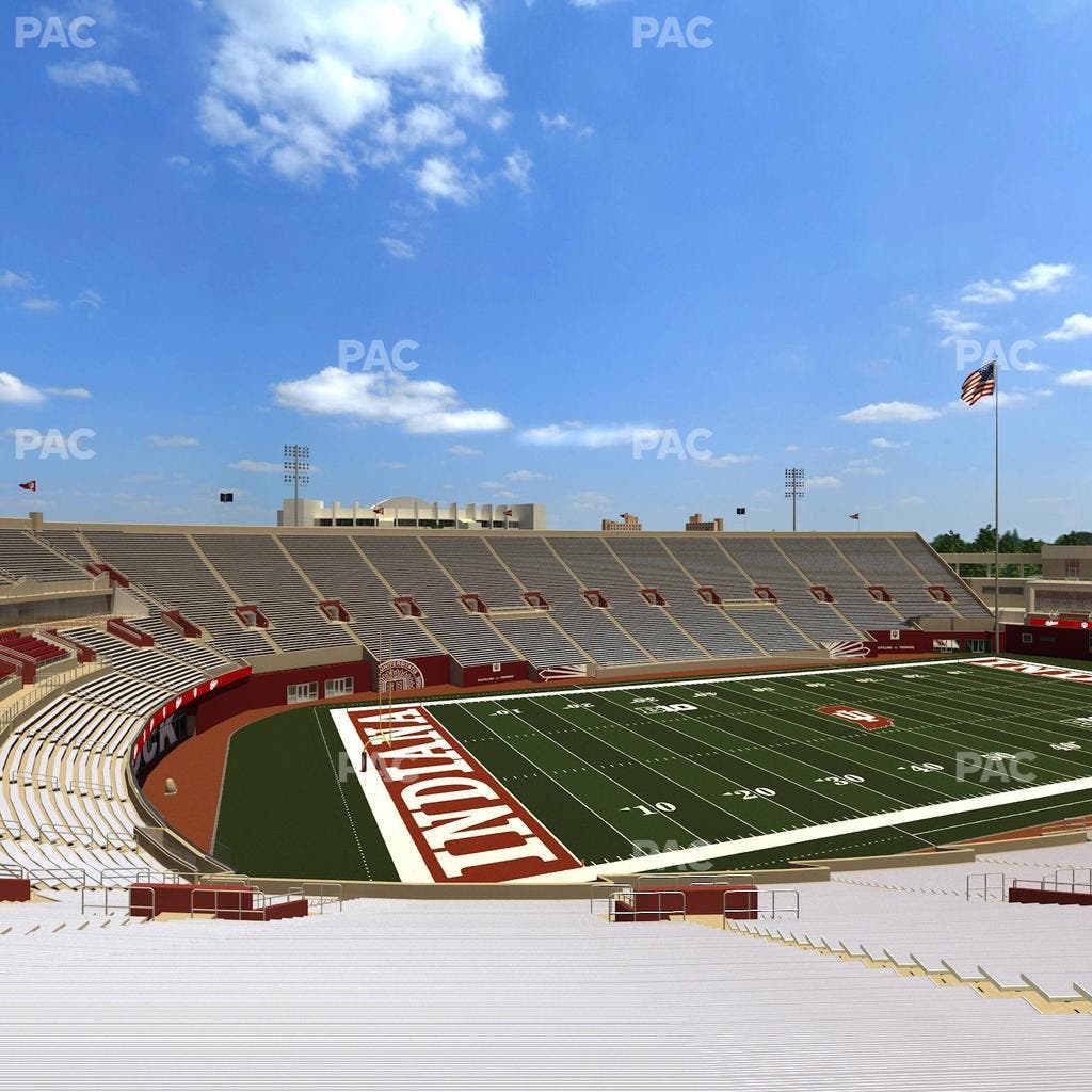 Memorial Stadium - Indiana - Section 111 Seat View