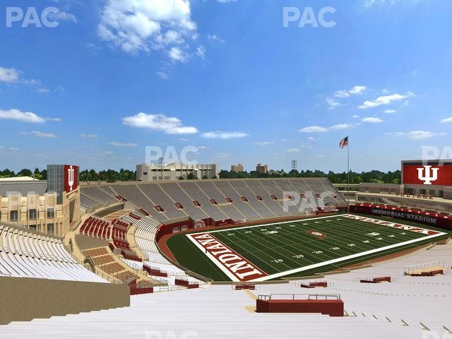 Memorial Stadium - Indiana - Section 112 Seat View