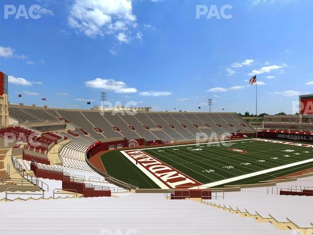 Memorial Stadium - Indiana - Section 12 Seat View