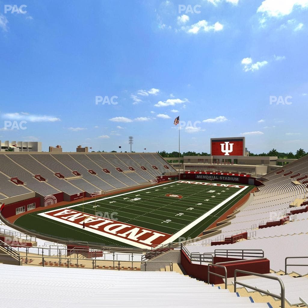Memorial Stadium - Indiana - Section 13 Seat View