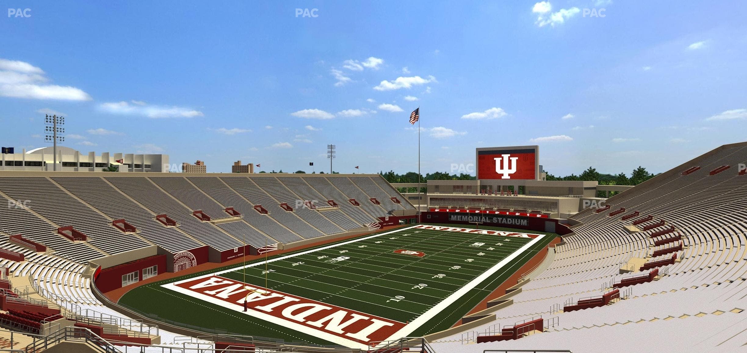 Memorial Stadium - Indiana - Section 13 Seat View