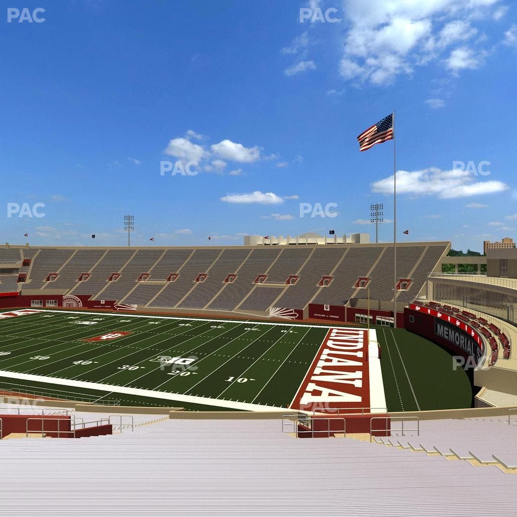Memorial Stadium - Indiana - Section 2 Seat View