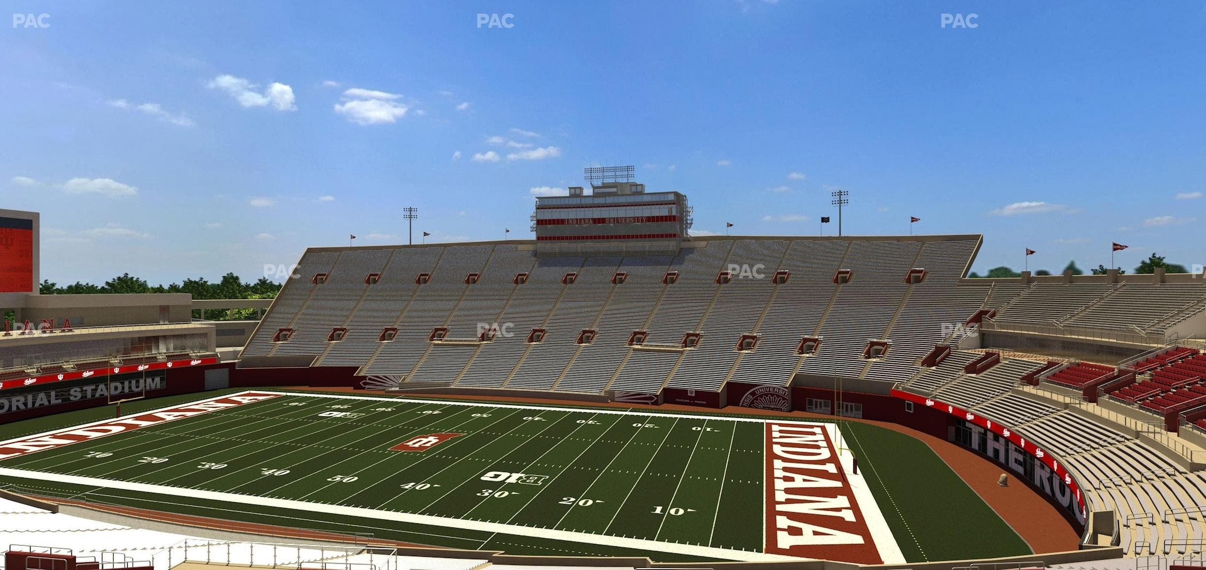 Memorial Stadium - Indiana - Section 23 Seat View