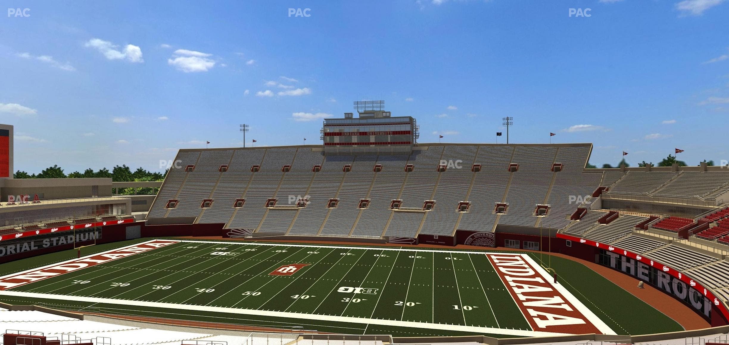 Memorial Stadium - Indiana - Section 24 Seat View
