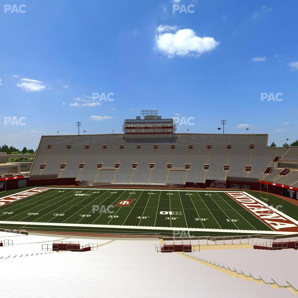 Memorial Stadium - Indiana - Section 25 Seat View
