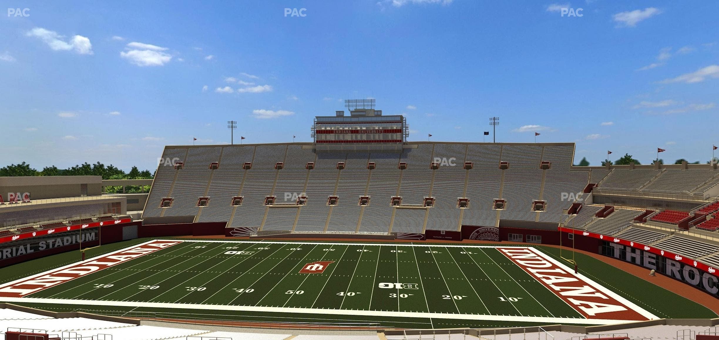 Memorial Stadium - Indiana - Section 25 Seat View