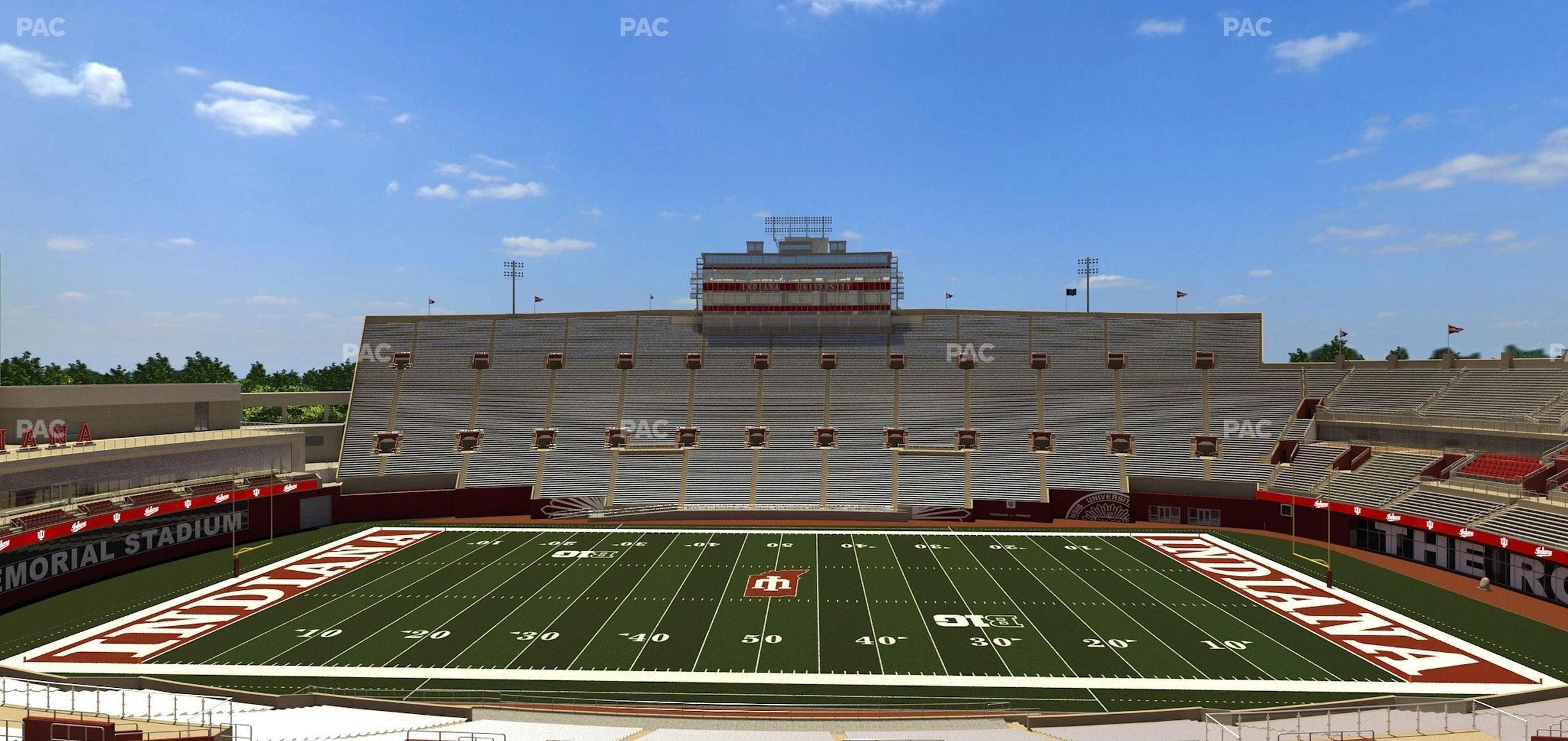 Memorial Stadium - Indiana - Section 26 Seat View