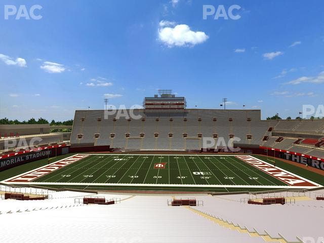 Memorial Stadium - Indiana - Section 26 Seat View
