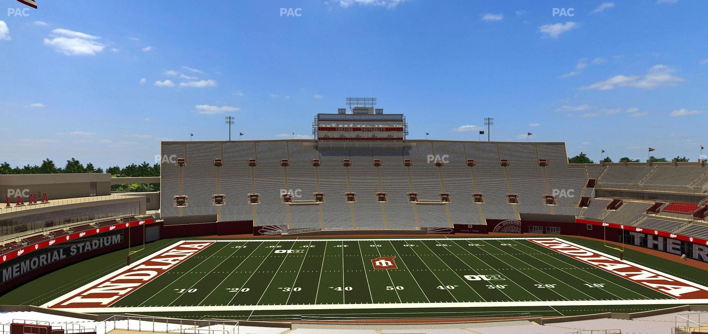 Memorial Stadium - Indiana - Section 27 Seat View