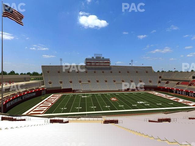 Memorial Stadium - Indiana - Section 28 Seat View
