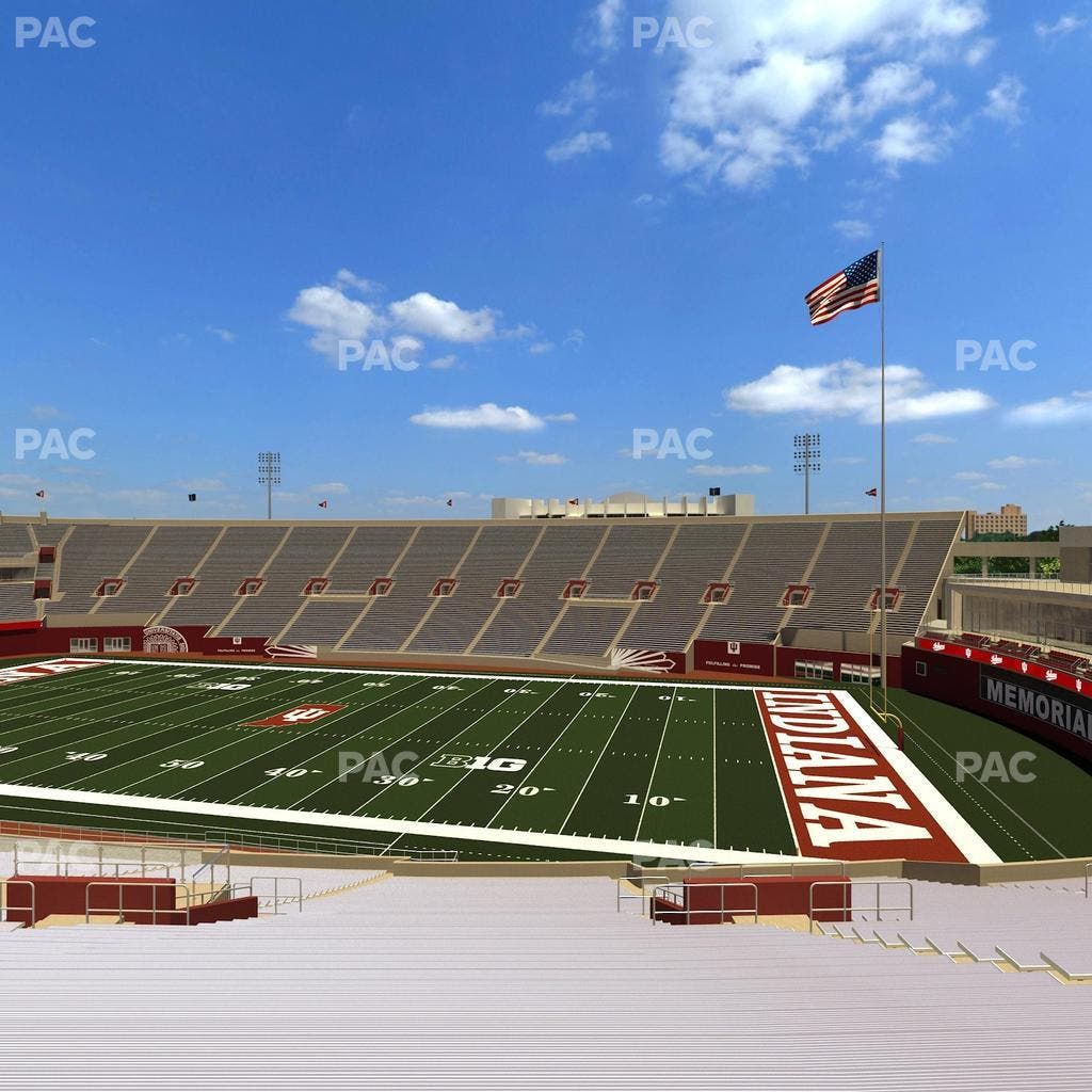 Memorial Stadium - Indiana - Section 3 Seat View