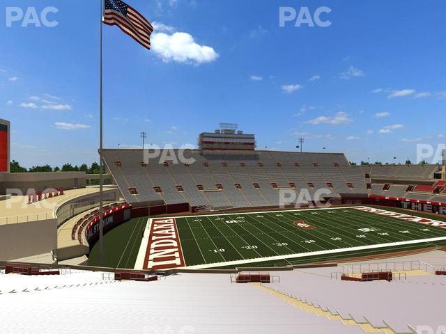 Memorial Stadium - Indiana - Section 30 Seat View