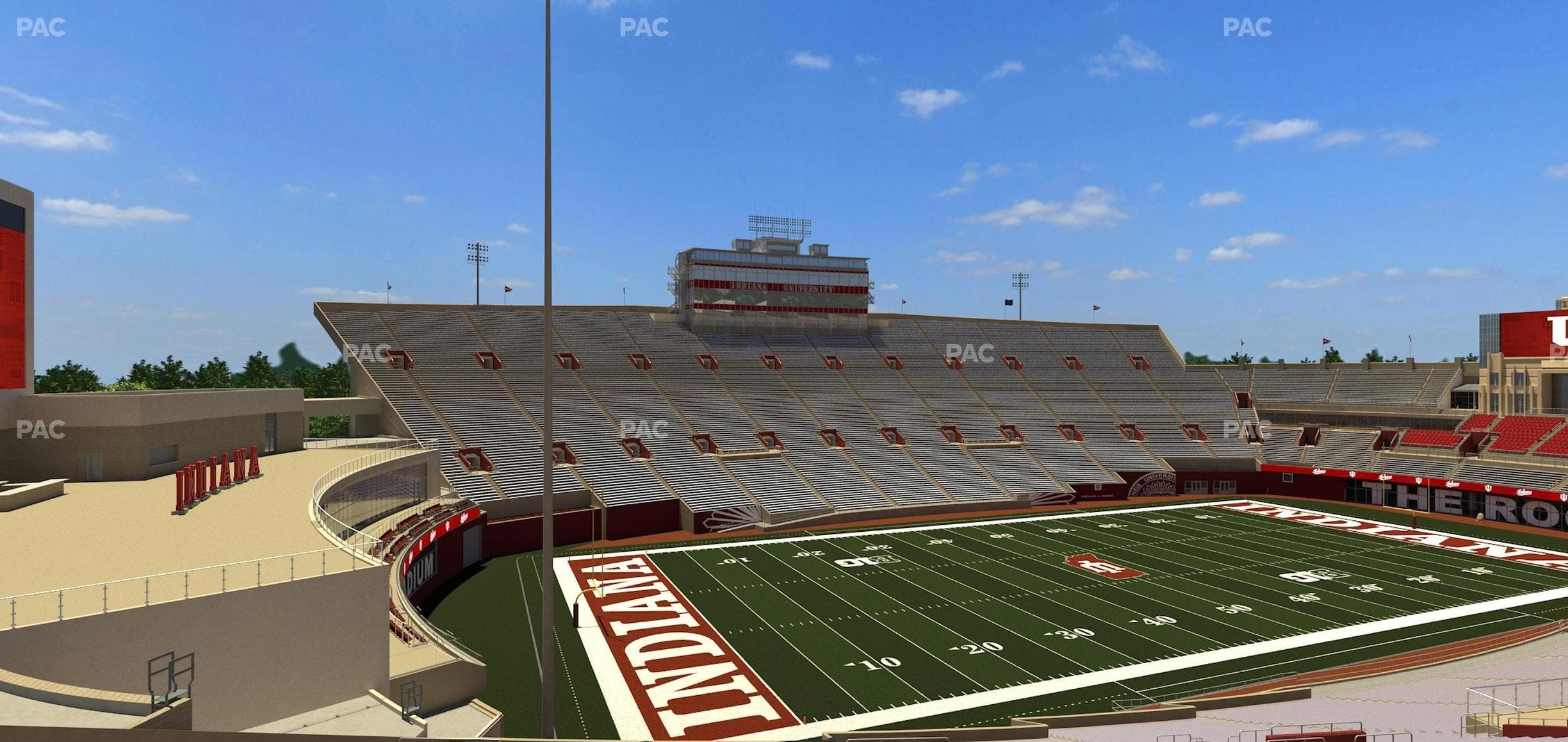 Memorial Stadium - Indiana - Section 31 Seat View