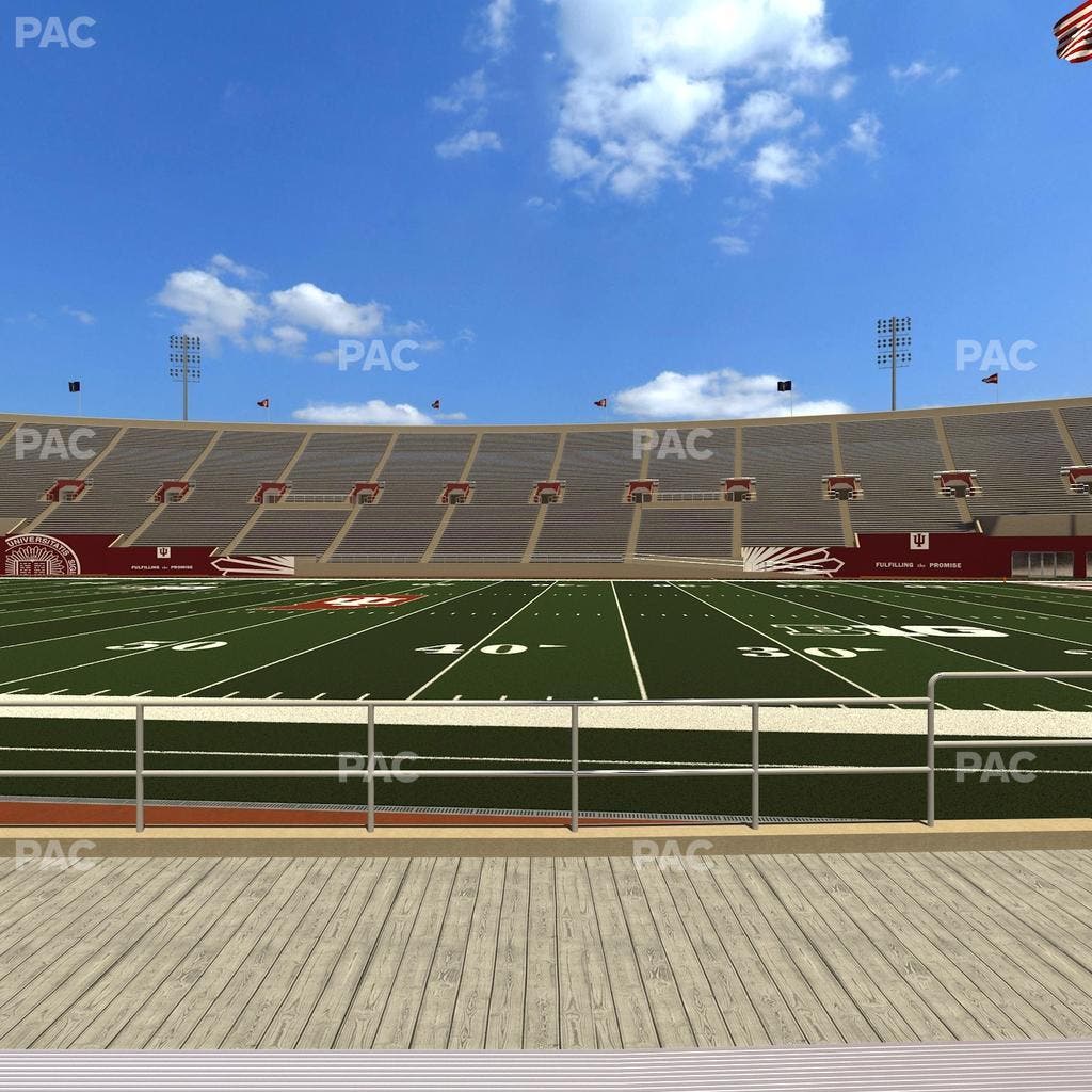 Memorial Stadium - Indiana - Section 5 Seat View