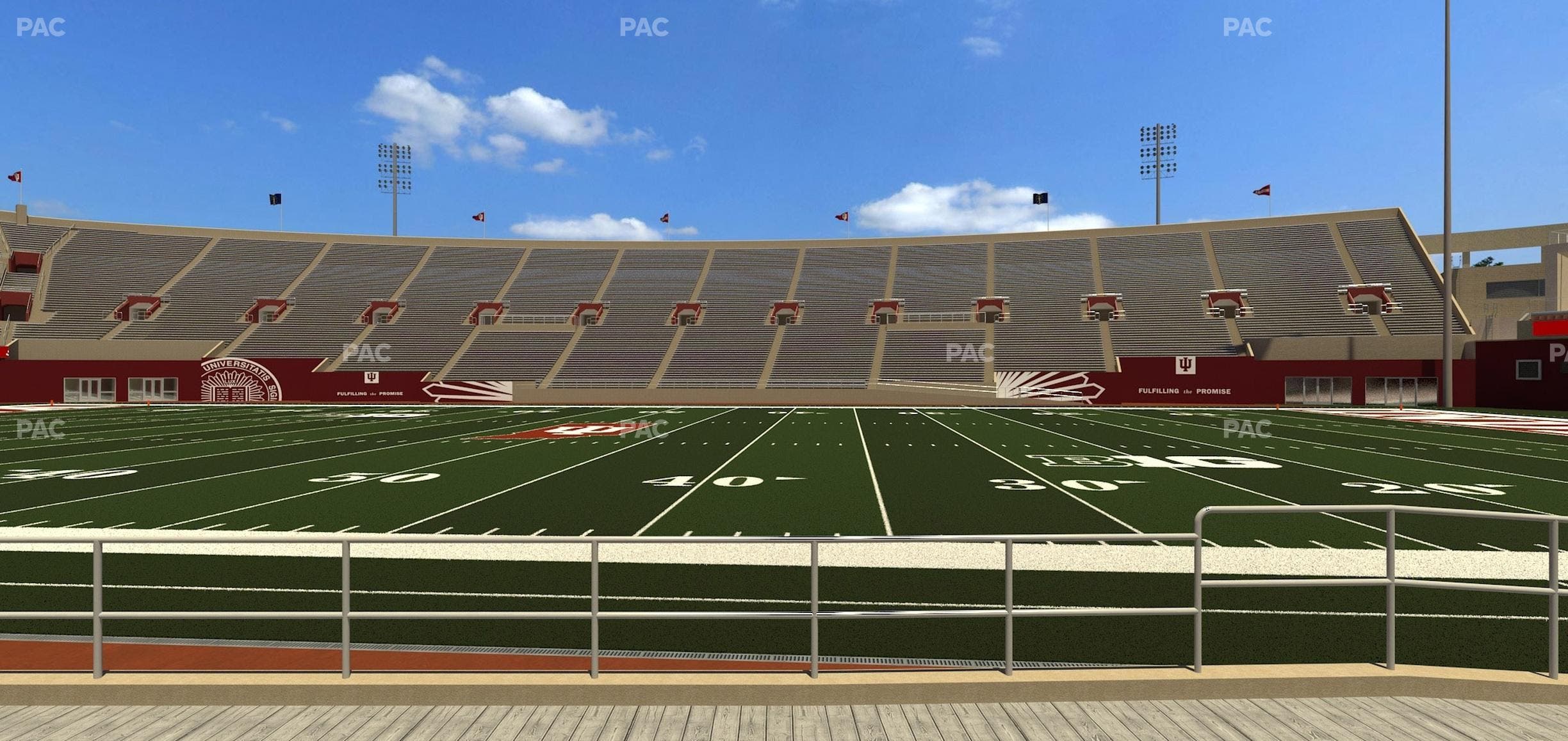Memorial Stadium - Indiana - Section 5 Seat View