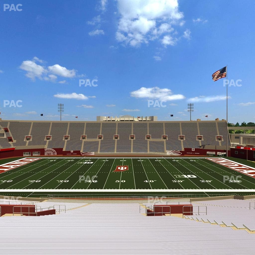 Memorial Stadium - Indiana - Section 6 Seat View