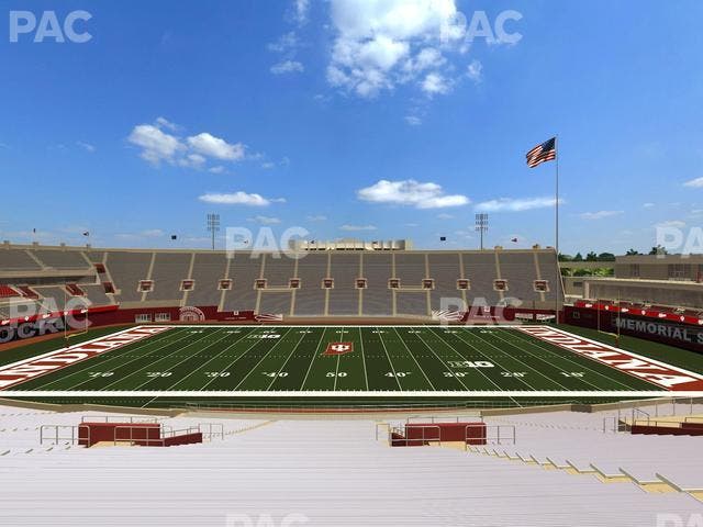 Memorial Stadium - Indiana - Section 6 Seat View