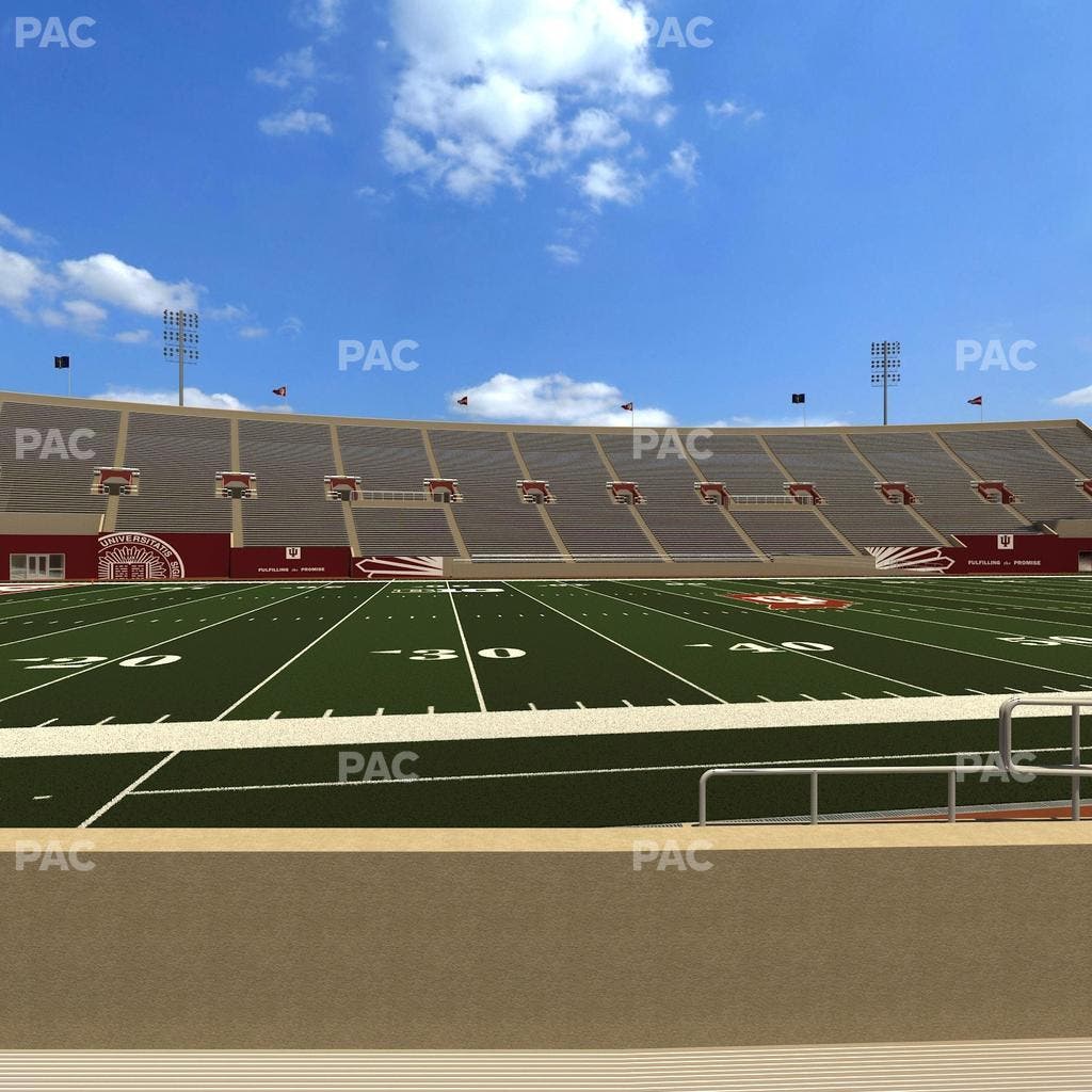 Memorial Stadium - Indiana - Section 8 Seat View