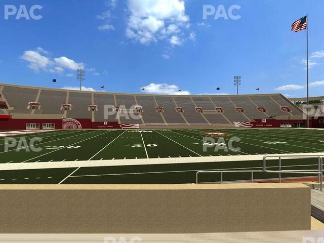 Memorial Stadium - Indiana - Section 8 Seat View