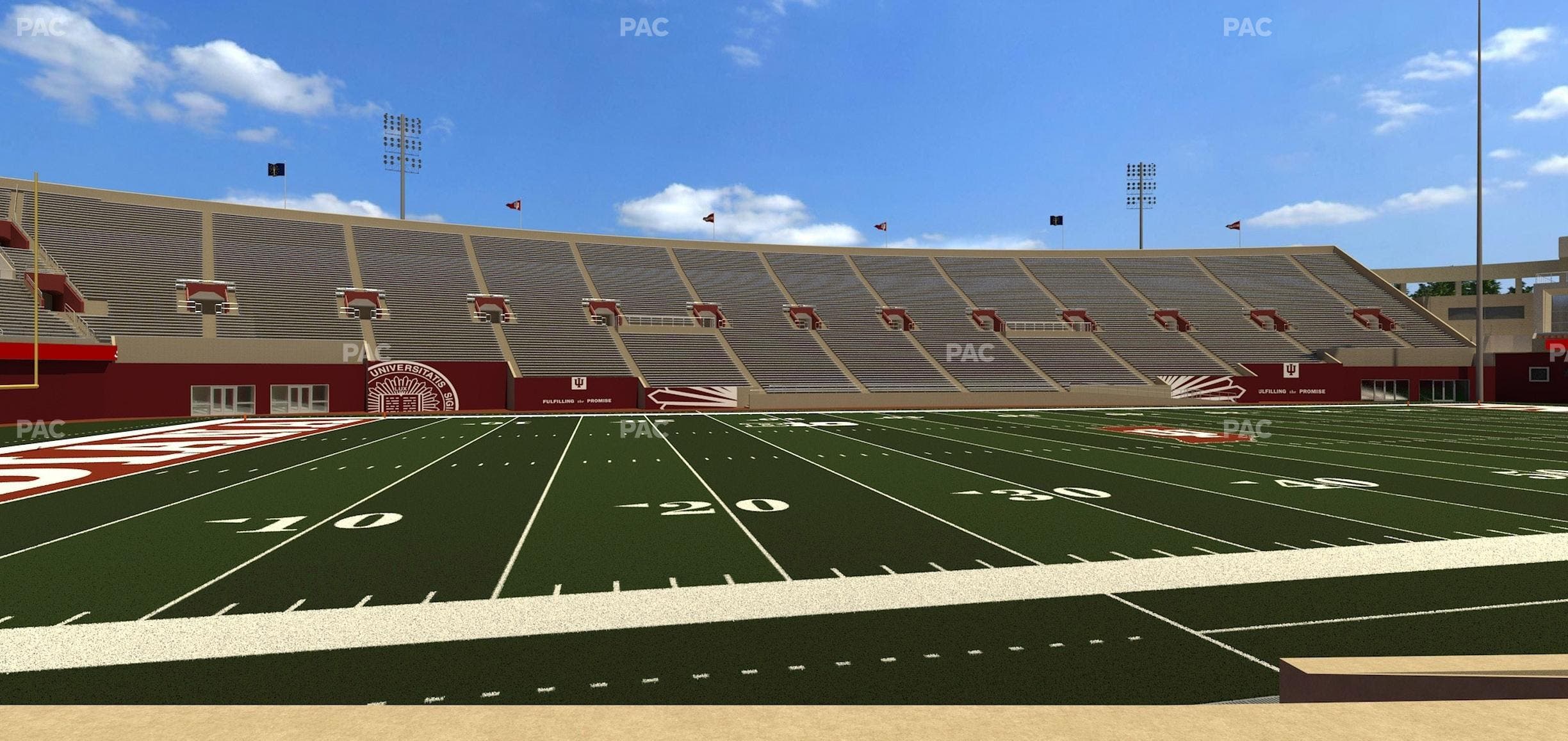 Memorial Stadium - Indiana - Section 9 Seat View